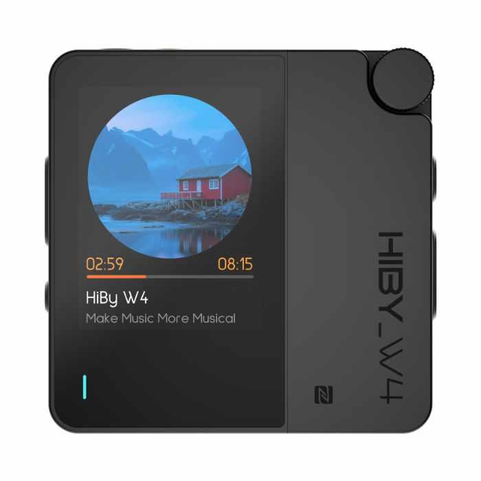 HiBy Music HiByMusic W4 Black ポータブルDAC Bluetooth接続 有線接続