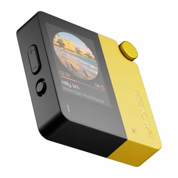 HiBy Music HiByMusic W4 Yellow ポータブルDAC Bluetooth接続 3.5mm