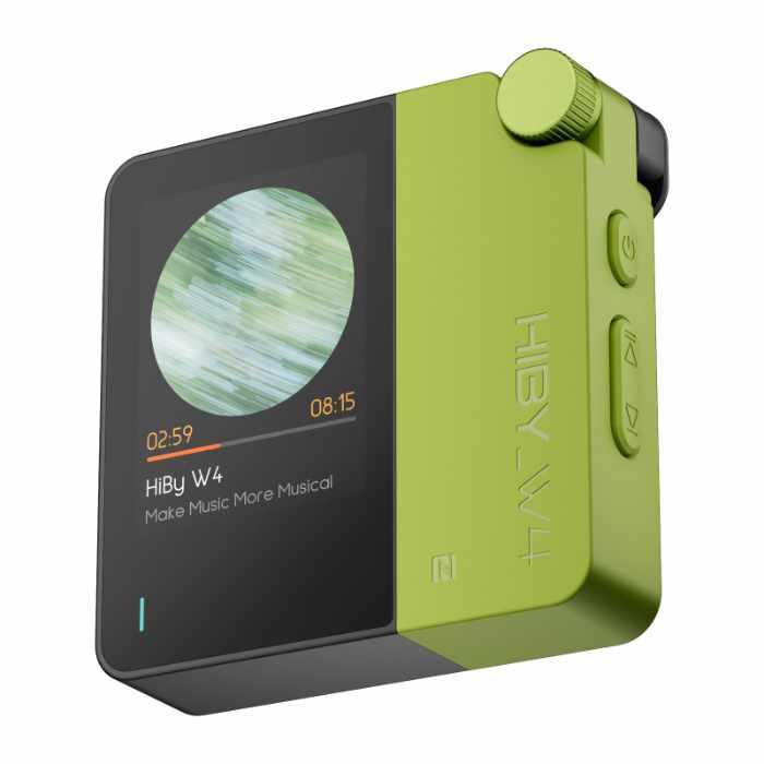 HiBy Music HiByMusic W4 Green ポータブルDAC Bluetooth接続 3.5mm