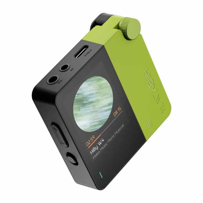HiBy Music HiByMusic W4 Green ポータブルDAC Bluetooth接続 3.5mm