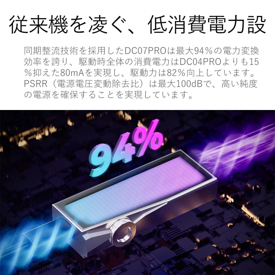 iBasso Audio DC07PRO Black ヘッドホンアンプ DAC アンプ USB Type-C Lightning Android 高音質 アイバッソオーディオの画像