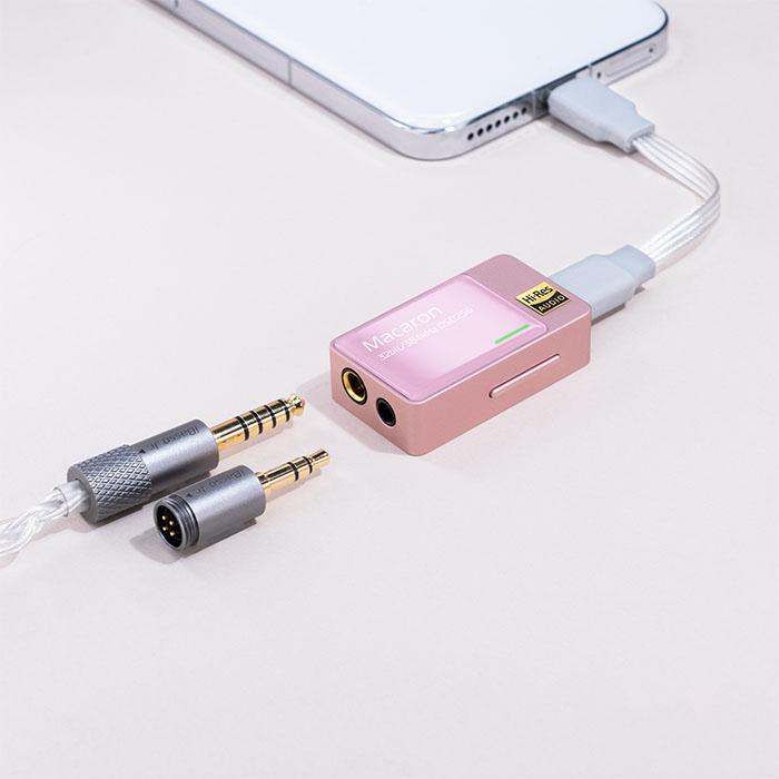 Audio iBasso Jr. Macaron BK ポータブルアンプ DAC ポタアン 【え】 バランス接続 アイバッソオーディオ