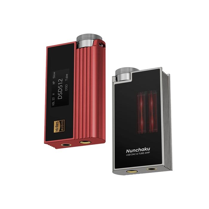 iBasso Audio Nunchaku Red ヘッドホンアンプ ポータブル ポタアン DAC 