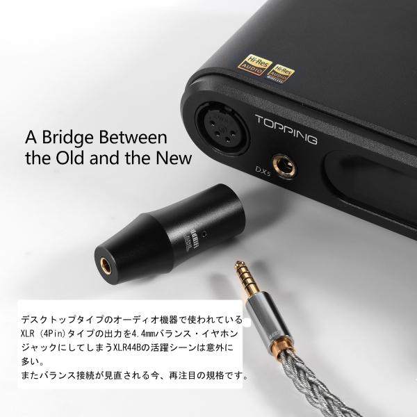 ddHiFi ディーディーハイファイXLR44B(2022) XLR 4Pin to 4.4mm 