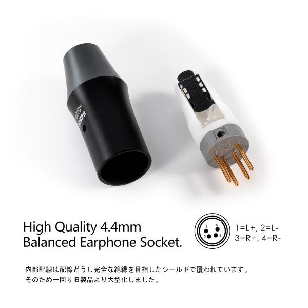 ddHiFi ディーディーハイファイXLR44B(2022) XLR 4Pin to 4.4mm 