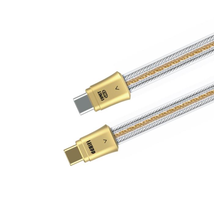 ddHiFi ddHiFi TC19CC Gold 100cm USBケーブル Type-C USB-C スムーズ