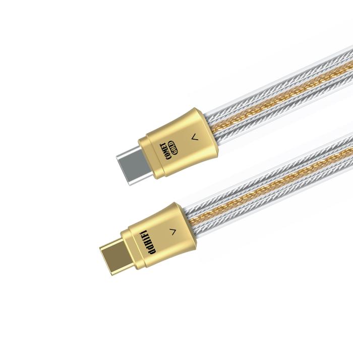 ddHiFi ddHiFi TC19CC Gold 10cm USBケーブル Type-C USB-C スムーズ