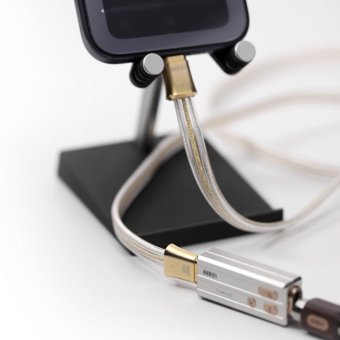 ddHiFi ddHiFi TC19CC Gold 10cm USBケーブル Type-C USB-C スムーズ
