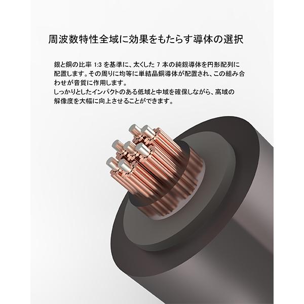 (お取り寄せ) ddHiFi BC130Pro(NyxPro) リケーブル 交換用ケーブル イヤホンケーブル コネクタ プラグ 2pin mmcx 3.5mm 4.4mm ディーディーハイファイの画像
