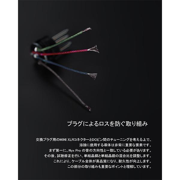 (お取り寄せ) ddHiFi BC130Pro(NyxPro) リケーブル 交換用ケーブル イヤホンケーブル コネクタ プラグ 2pin mmcx 3.5mm 4.4mm ディーディーハイファイの画像
