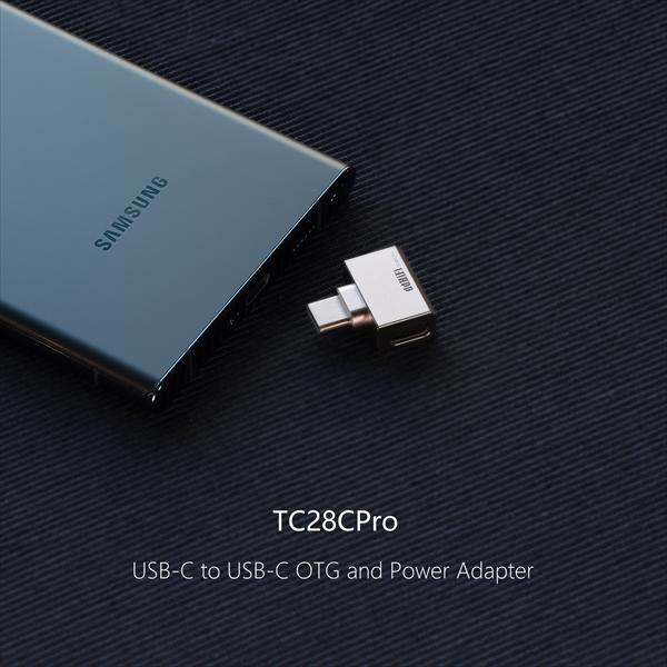 ddHiFi　TC28CPro USB-C To USB-C OTG/パワーアダプター ディーディーハイファイ｜e-earphone｜04