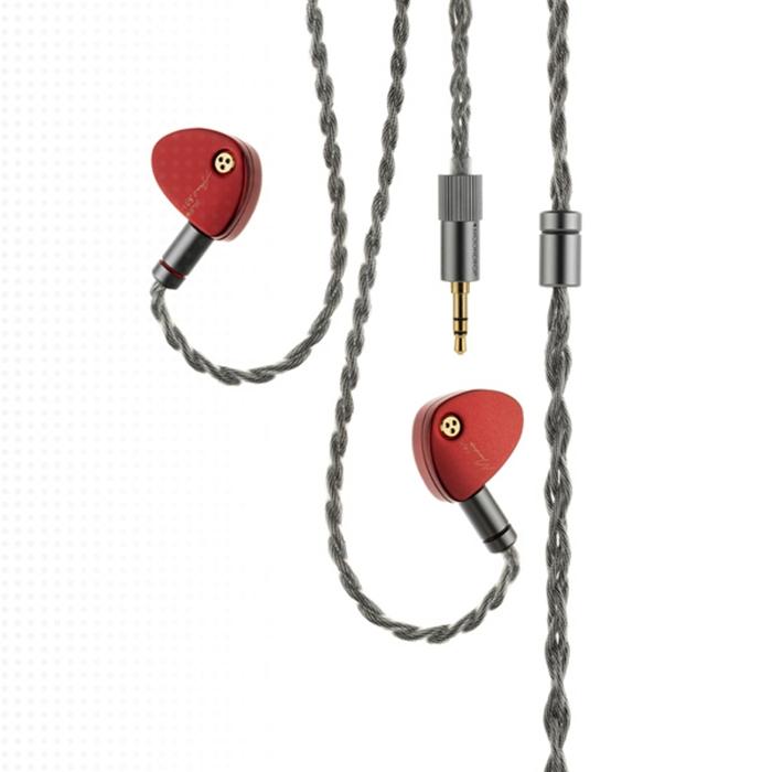 水月雨 (MOONDROP) Aria 2 真紅 有線イヤホン イヤホン 有線