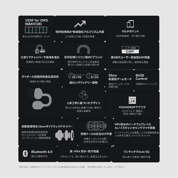 水月雨 (MOONDROP) Pill ミュージックカプセル レッド ワイヤレス