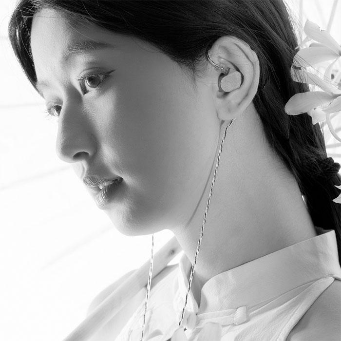 水月雨 (MOONDROP) 蘭 II - REF 有線イヤホン 密閉型 耳掛け式 リ