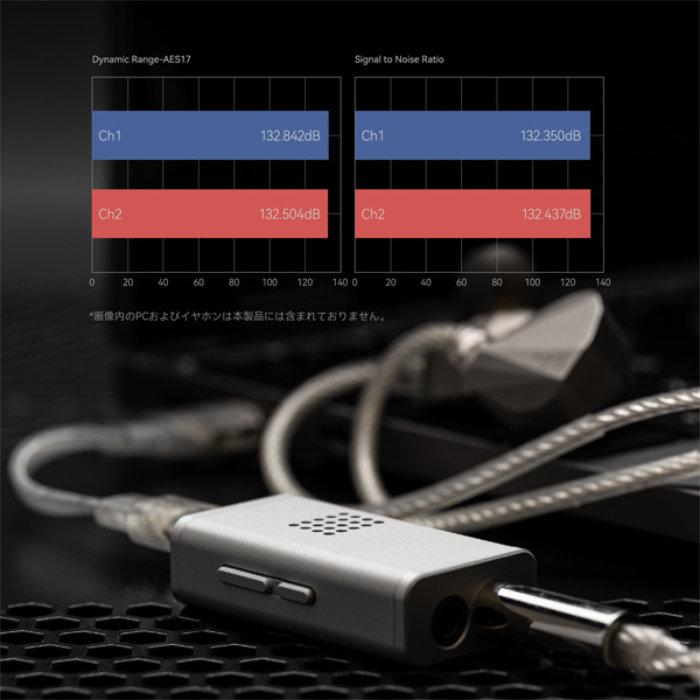 水月雨 (MOONDROP) 破暁2- DAWN PRO2 ポータブルDACアンプ 3.5mm 4.4mm