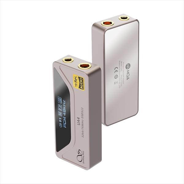 SHANLING UA4 チタニウム ヘッドホンアンプ USB DAC アンプ 3.5mm 4.4  