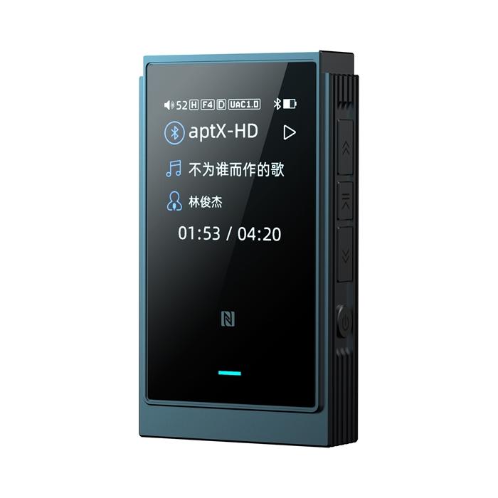 SHANLING UP6 Blue ワイヤレス Bluetooth DAC アンプ ポータブル レシーバー LDAC バランス接続 アプリ イコライザ EQ シャンリンの画像