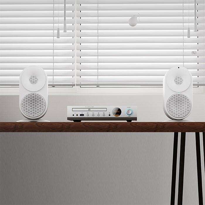 SHANLING CD80II Silver CDプレイヤー CDプレーヤー デスクトップ ハイレゾ 高音質 Bluetoothレシーバー ブルートゥース LDAC AAC シャンリン