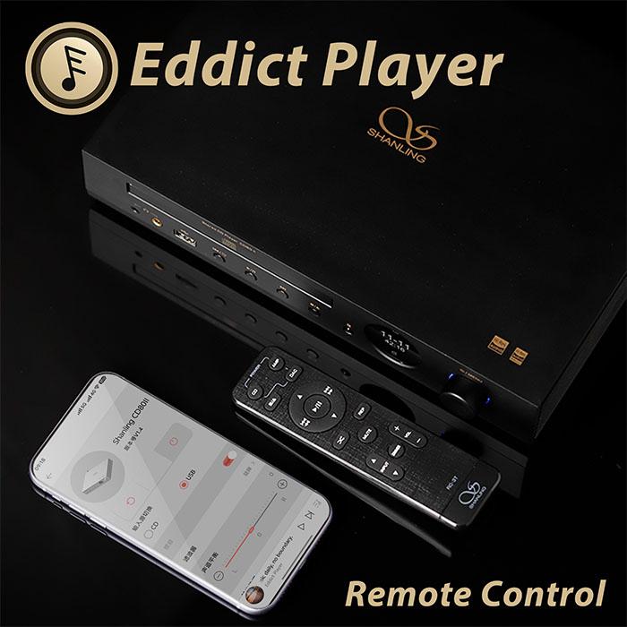 SHANLING CD80II Silver CDプレイヤー CDプレーヤー デスクトップ ハイレゾ 高音質 Bluetoothレシーバー ブルートゥース LDAC AAC シャンリン