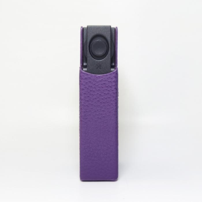 SHANLING SHANLING UA7 レザーケース Black-Purple ポータブルアンプ用