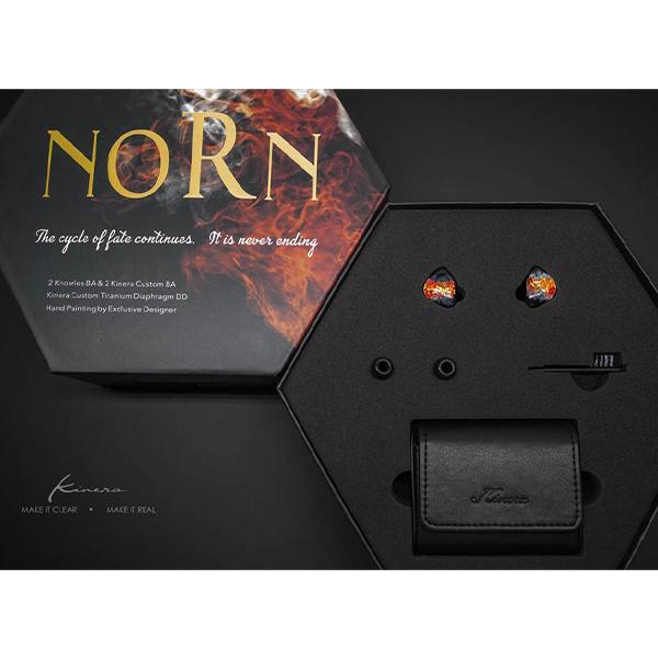 (お取り寄せ 納期:未定) 有線 イヤホン Kinera Imperial  NORN カナル型 ケーブル着脱式 リケーブルの画像