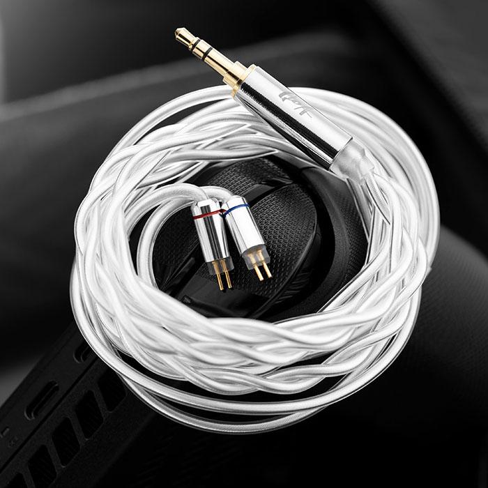 QoA Mimosa ブラウン 有線 イヤホン カナル型 リケーブル対応 IEM