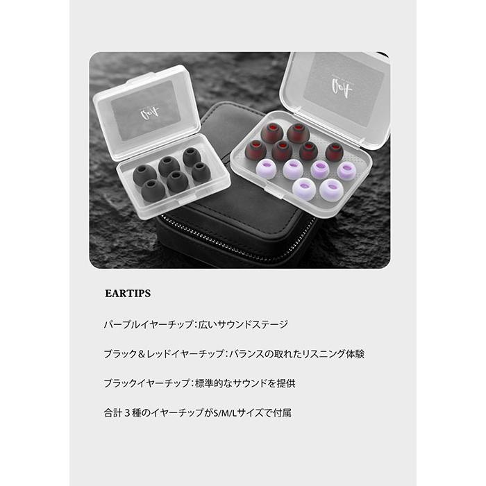 QoA（Queen of Audio） QoA Matador 有線イヤホン カナル型 耳掛け式