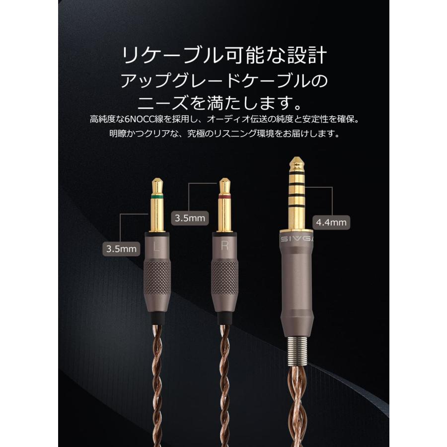 SIVGA SIVGA P2Pro 平面駆動開放型ヘッドホン 有線ヘッドホン SIVGA SIVGA P2Pro 平面駆動開放型ヘッドホン 有線ヘッドホン