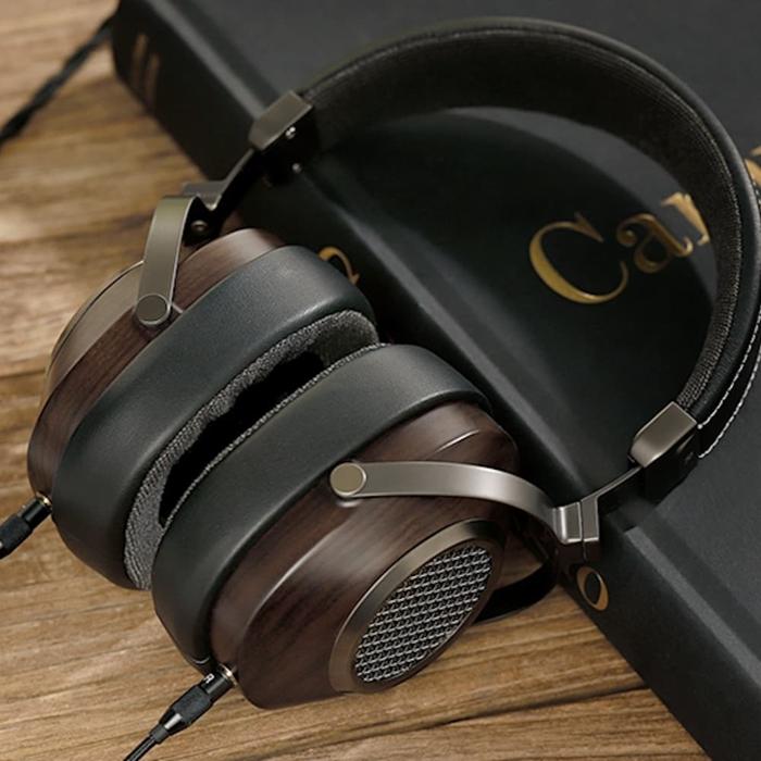 SIVGA Anser 有線 ヘッドホン 開放型 オープン ウッドハウジング