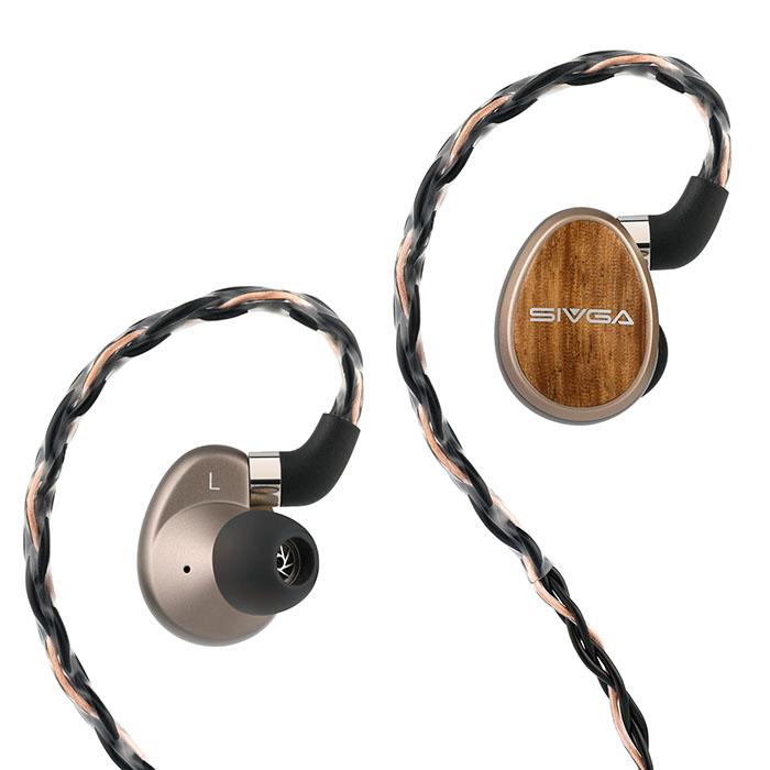 SIVGA SIVGA Nightingale Pro 有線イヤホン 密閉型 耳掛け式 リ