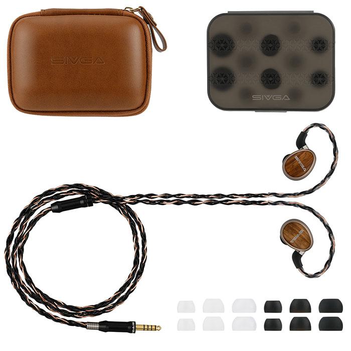 SIVGA Nightingale リケーブル可能イヤホン SIVGA Nightingale Pro IEM インイヤーモニターイヤホン 平面駆動型