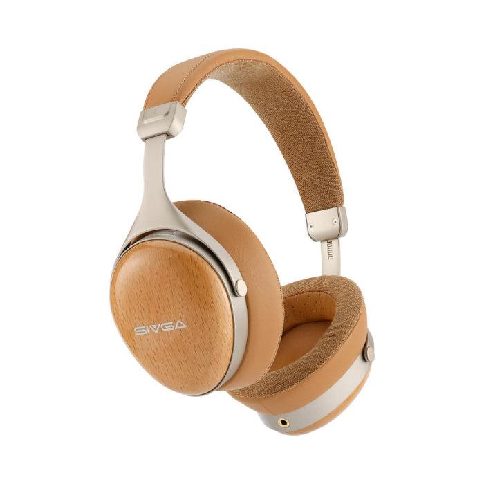 SIVGA SIVGA SV021Pro ビーチウッド 有線ヘッドホン オーバーイヤー