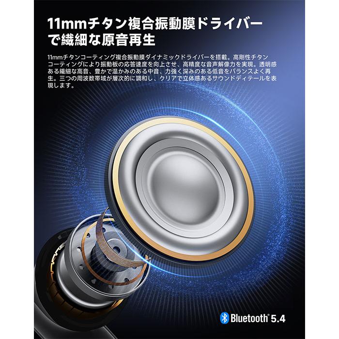 EarFun（イヤーファン） EarFun Air Pro 4i Black ワイヤレスイヤホン