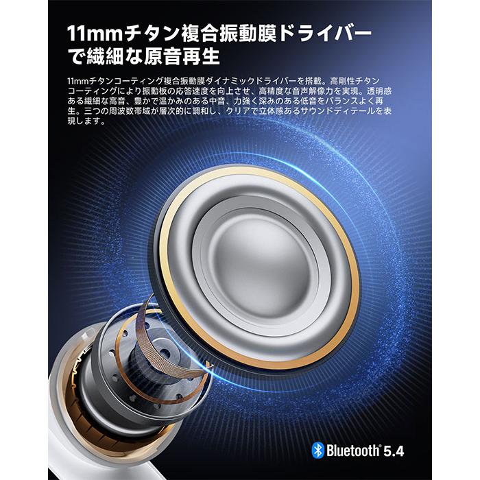 EarFun（イヤーファン） EarFun Air Pro 4i White ワイヤレスイヤホン