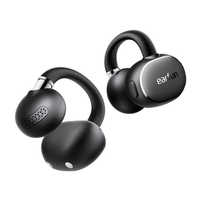 【今がお買い得＆送料無料】earfun ワイヤレスイヤホン ブラック EarFun（イヤーファン） EarFun EarFun Clip 2 Black ワイヤレス
