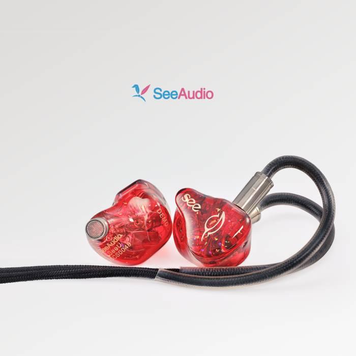SeeAudio See audio SeeU 有線イヤホン 密閉型 耳掛け式 シュア掛け リ