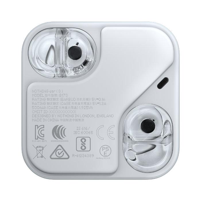 Nothing Nothing Ear (3) White ワイヤレスイヤホン スーパーマイク