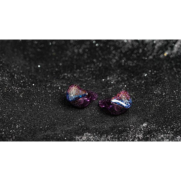 Kiwi Ears Forteza Purple 有線イヤホン カナル型 耳掛け型 シュア掛け