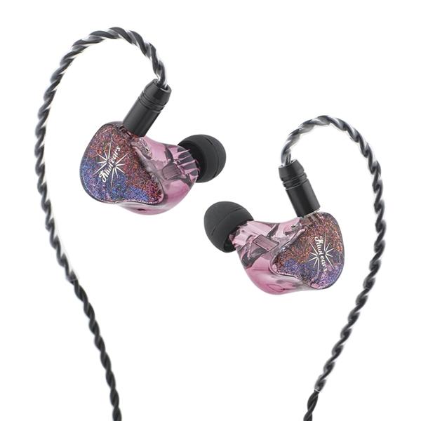 Kiwi Ears Forteza Purple 有線イヤホン カナル型 耳掛け型 シュア掛け
