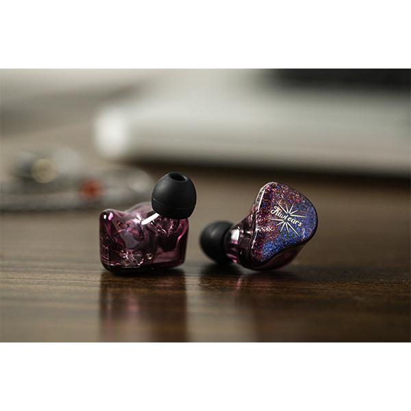 Kiwi Ears Forteza Purple 有線イヤホン カナル型 耳掛け型 シュア掛け