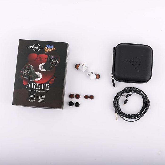 ZIIGAAT ZiiGaat ZiiGaat x Fresh Reviews Arete Blue 有線イヤホン