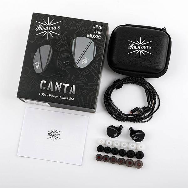 Kiwi Ears Canta イヤホン 有線 カナル型 リケーブル対応 ハイブリッド