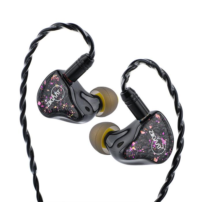 ZIIGAAT ZiiGaat ZiiGaat x Fresh Reviews Arete Black 有線イヤホン