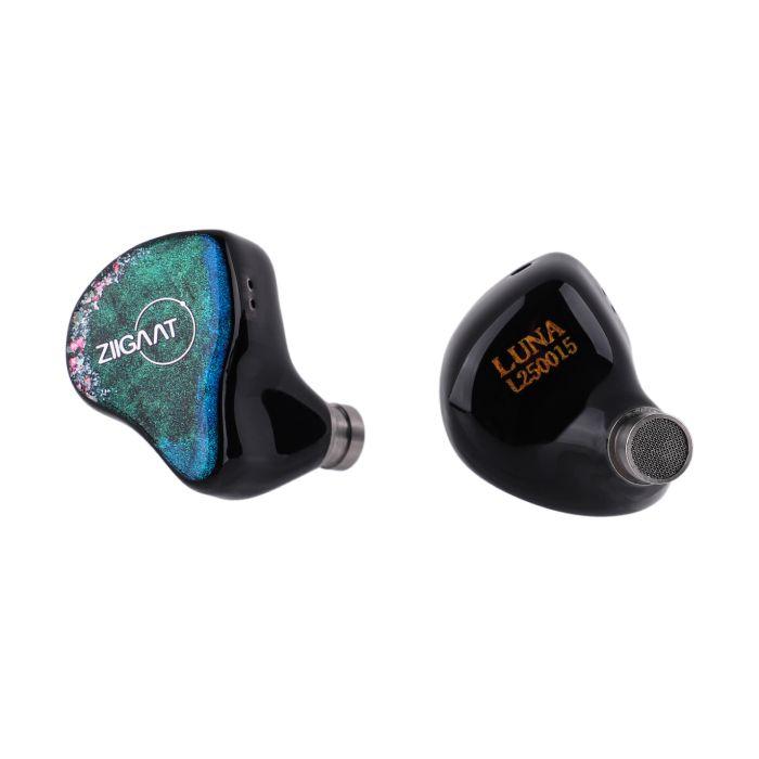 ZiiGaat Luna 有線イヤホン イヤホン 有線 カナル型 密閉型 耳掛け式 シュア掛け リケーブル対応 CIEM 2pin プラグ交換対応 6BA ジーガートの画像