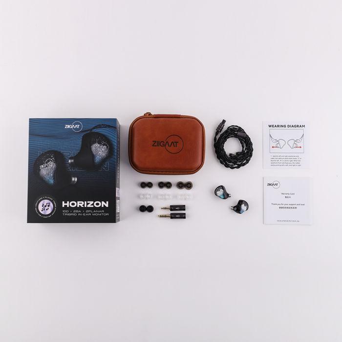 【ほぼ未使用】Ziigaat Horizon 有線イヤホン 2pin リケーブル ZIIGAAT ZiiGaat Horizon 有線イヤホン カナル型 耳掛け式 リケーブル
