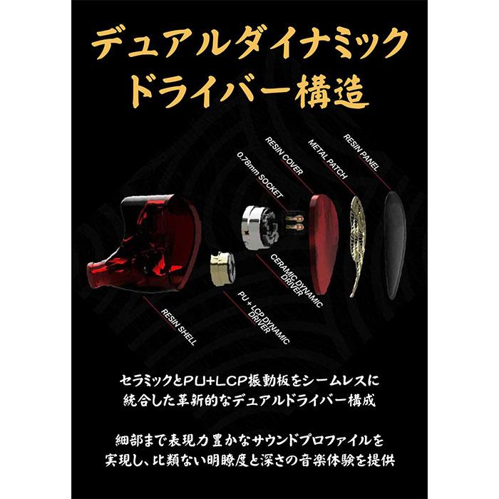 TANGZU XUAN NV 有線イヤホン カナル型 耳かけ型 シュア掛け リ