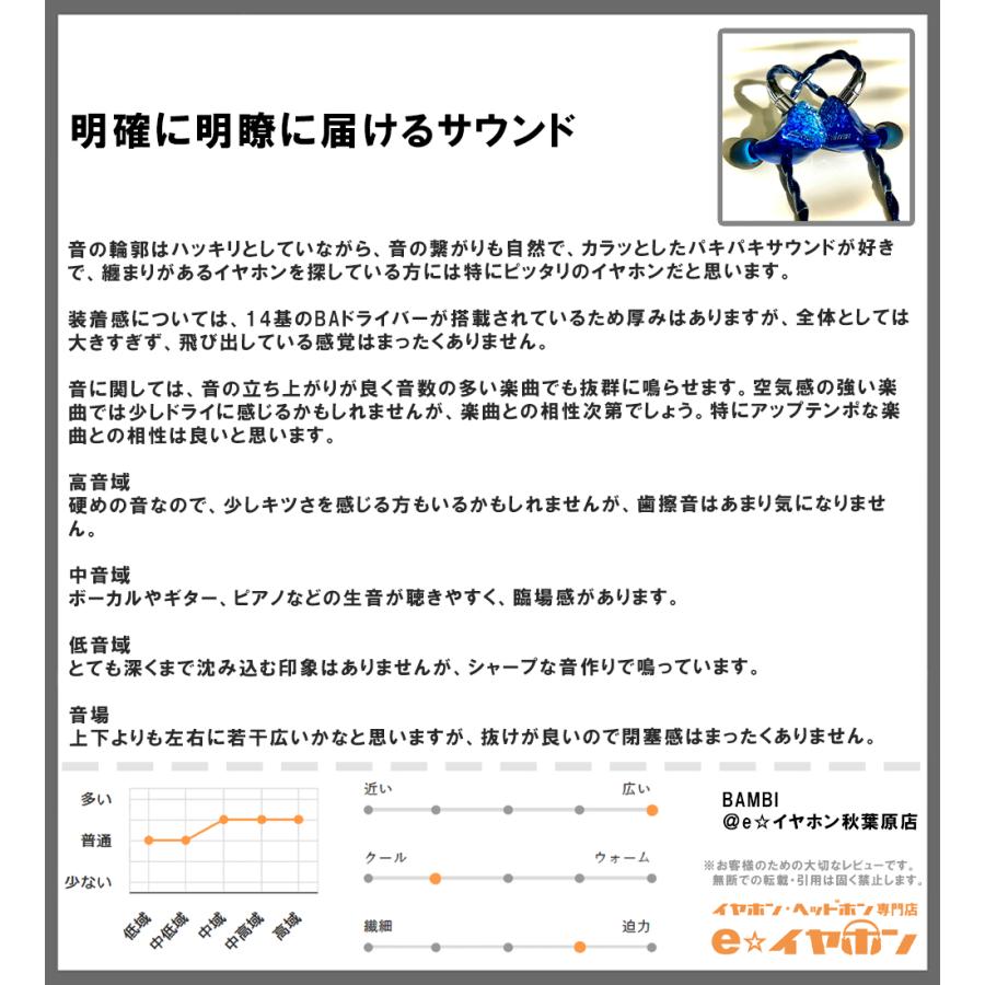 AFUL Cantor ヤホン カナル型 有線 リケーブル対応 BAドライバー