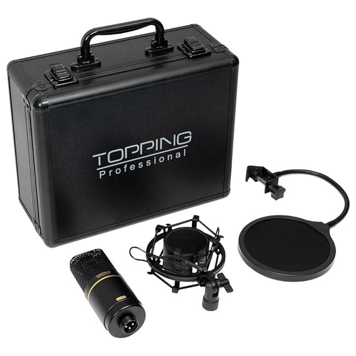 TOPPING Professional CL101 Black マイク 録音 レコーディング 収録