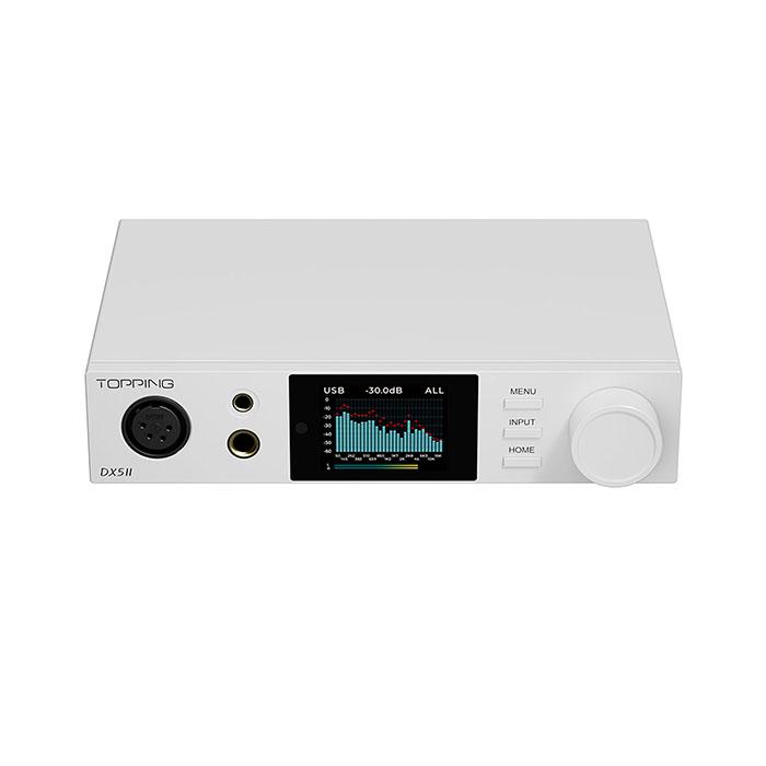 TOPPING DX5II White 据え置きヘッドホンアンプ DACアンプ ヘッドホンアンプ デスクトップDAC AMP Bluetooth LDAC ハイレゾ ESS トッピング_1