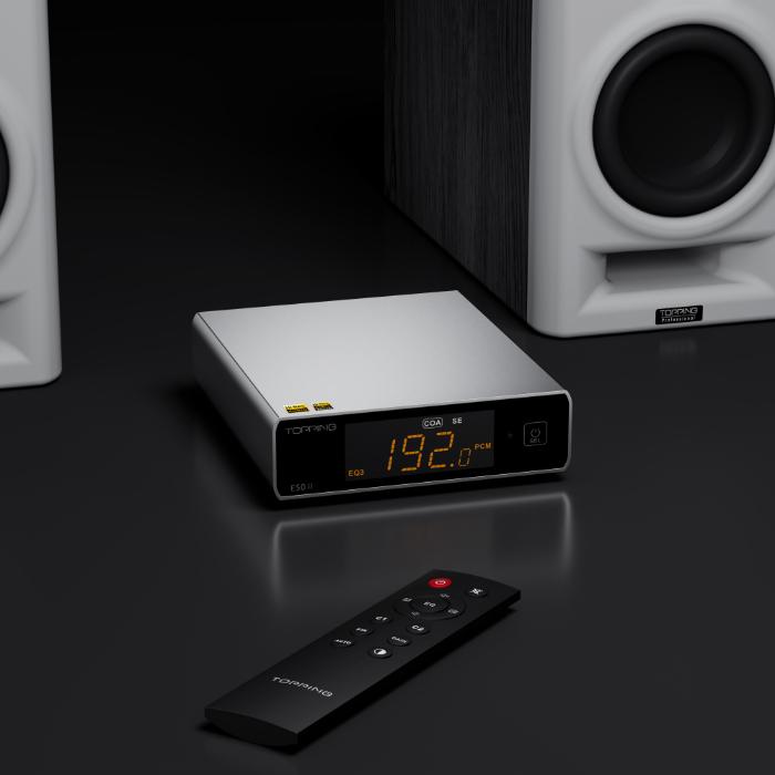TOPPING E50II WH 据え置きDACアンプ ヘッドホンアンプ DAC搭載 6.3mm バランス接続 Bluetooth対応  LDAC aptX Adaptive 高音質 トッピングの画像